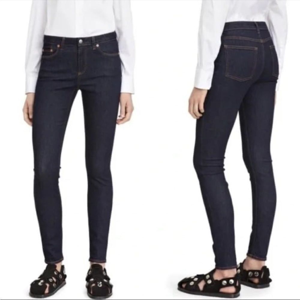 Acne Studios Skin 5 RW‎ Rinse Skinny Jeans 26